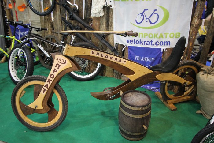 велосипед из бамбука